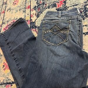 Ariat Women's Dark Blue Boot Cut Jeans